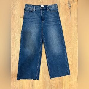 Sofia by Sofia Vergara Dark Blue Cropped Jeans